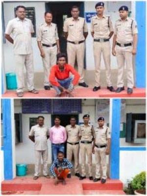 रेप के दो मामले,  दोनों आरोपी गिरफ्तार
