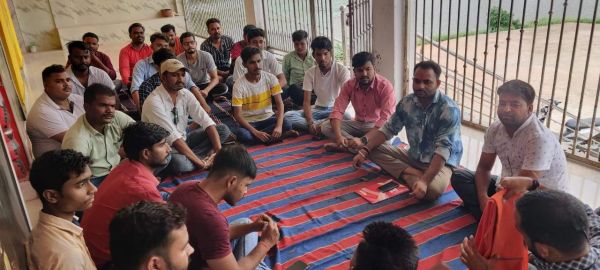 विहिप बजरंग दल प्रतापपुर प्रखंड में नई कार्यकारिणी गठित