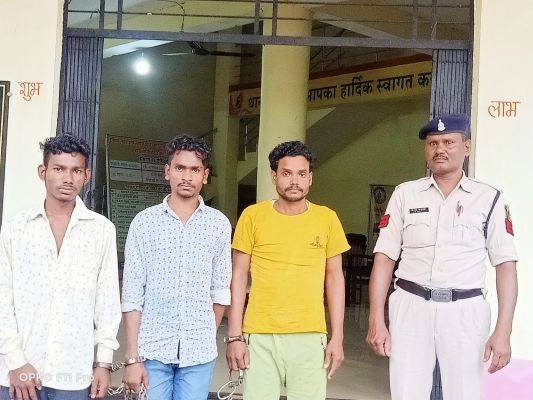 साथियों ने की एक युवक पर धारदार हथियार से वार