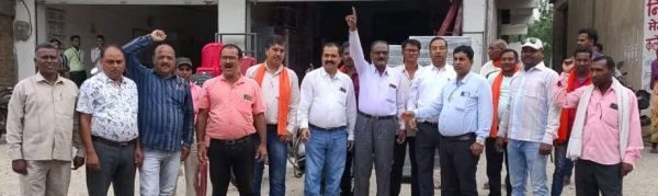 द्रौपदी मुर्मू के राष्ट्रपति निर्वाचित होने पर भाजपाइयों ने मनाई खुशियां