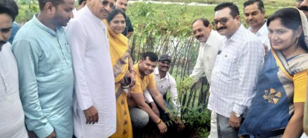 हरेली महोत्सव में साहू संघ ने दिया पर्यावरण संरक्षण का संदेश