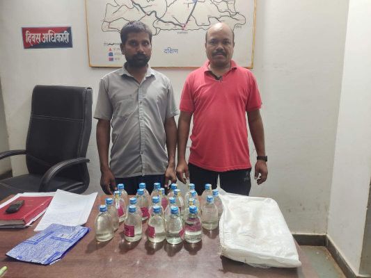 शराब के साथ तीन आरोपी पकड़ाए