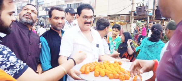 द्रौपदी मुर्मू के राष्ट्रपति बनने पर भाजपाईयों ने मनाई खुशियां