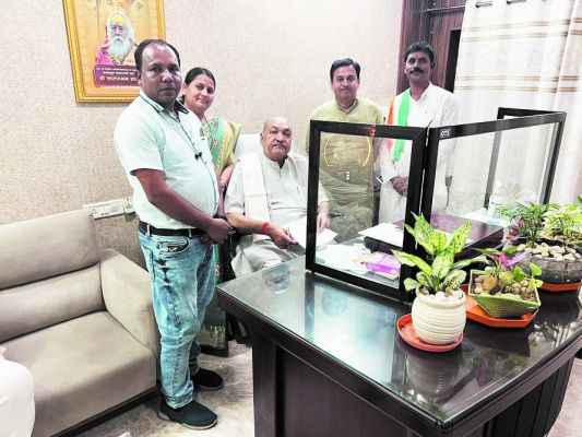 भाजपा ने किसानों के साथ किया कुठाराघात- छन्नी