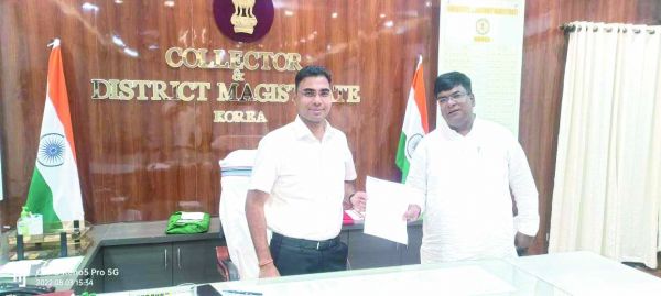 विधायक ने खडग़वां-मनेंद्रगढ़ के गांवों को सूखा ग्रसित करने की रखी मांग