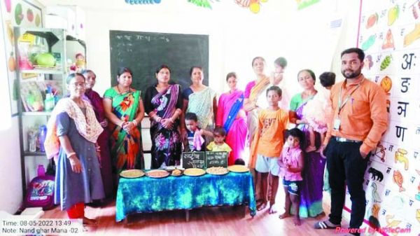 नंद घरों में विश्व स्तनपान सप्ताह का आयोजन