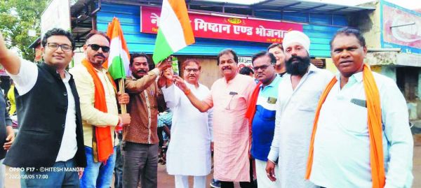 भाजपा का हर घर तिरंगा अभियान शुरू