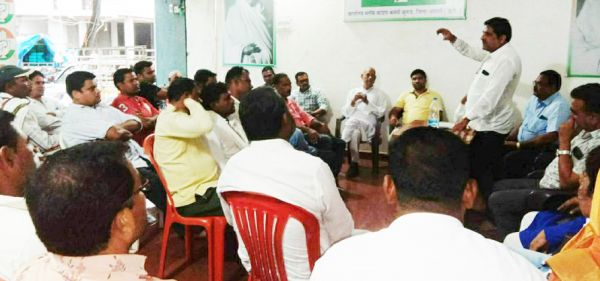 भारत जोड़ो पदयात्रा के लिए कुरुद के कांग्रेसी तैयार