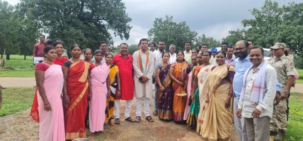 मरकाम ने किया 3 करोड़ से अधिक के विकास कार्यों का भूमिपूजन-लोकार्पण