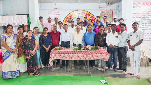 सहायक शिक्षक फेडरेशन ब्लॉक नगरी के नए पदाधिकारियों का चुनाव