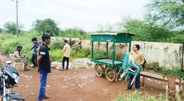 नपं गंडई ने चलाया चखना दुकान बंद करवाने कवायद