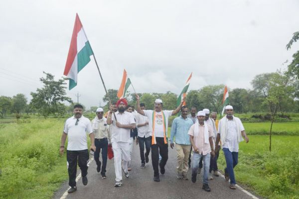 मूसलाधार बारिश की परवाह छोड़ कांग्रेस की ‘गौरव यात्रा’ में दिखा जोश