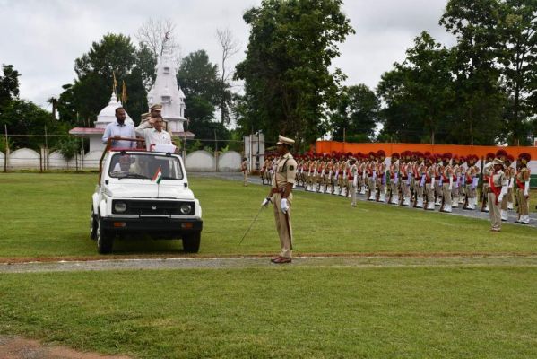 स्वतंत्रता दिवस समारोह का फाइनल रिहर्सल