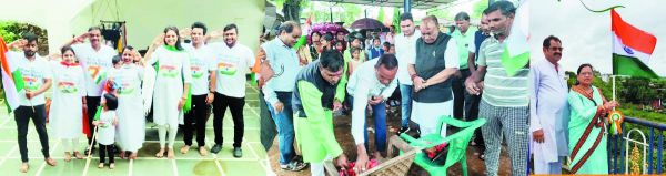 नवापारा राजिम में धूमधाम से मनाया स्वतंत्रता दिवस