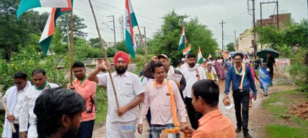 जयस्तंभ चौक में गौरव यात्रा का समापन