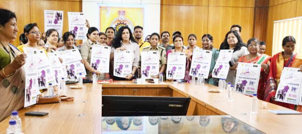 20 को नांदगांव पुलिस का 3 किमी पैदल मार्च