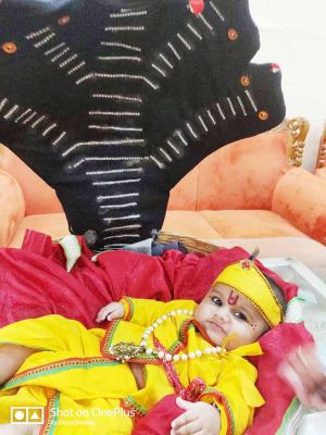 श्रीकृष्ण का जन्मोत्सव धूमधाम से मनाया