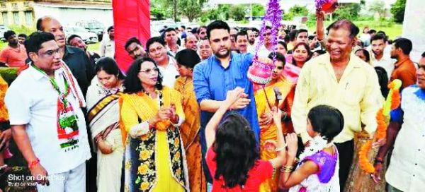 कृष्ण कुंज का उमेश पटेल ने किया लोकार्पण