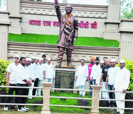 कांग्रेसियों ने मनाई राजीव  गांधी की जयंती