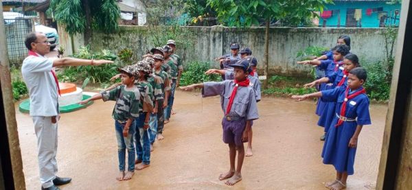स्काउट्स-गाइड्स ने सद्भावना दिवस पर निकाली रैली, चलाया स्वच्छता अभियान