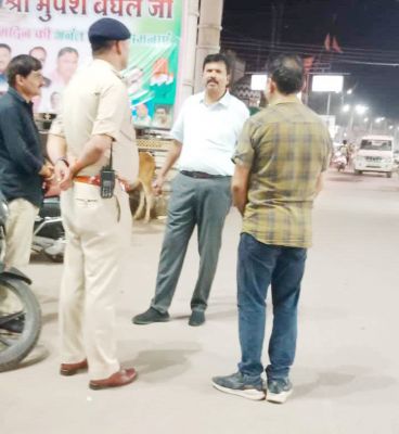 एसपी ने यातायात व्यवस्था का किया निरीक्षण