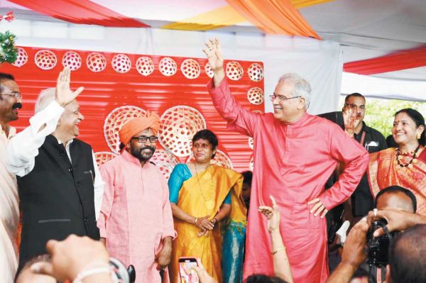 ए चना के दार राजा..., सीएम हाऊस में रही पोरा-तीजा की धूम