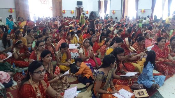 दादी मंदिर में महा मंगल पाठ