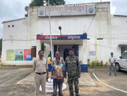 पत्नी की आंख निकालने वाला फरार आरोपी गिरफ्तार