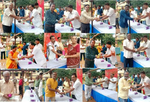 राष्ट्रीय खेल दिवस पर विविध कार्यक्रम  वरिष्ठ खिलाडिय़ों को किया सम्मान