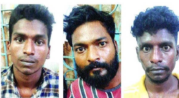 प्रदर्शनी से मूर्तियां चुराने वाले तीन गिरफ्तार, 40 हजार की मूर्तियां बरामद