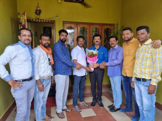 कोंडागांव विधानसभा प्रभारी बनने पर संजय को भाजपाइयों ने दी बधाई