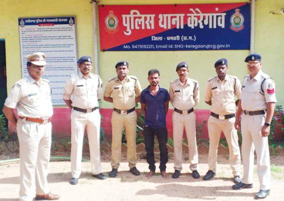 जंगल में पत्नी की गमछा से गला दबाकर हत्या, आरोपी गिरफ्तार