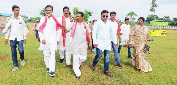 विस के ज्यादातर क्षेत्रों को कार्यक्रम के बहाने टटोलने का प्रयास