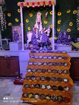 रामदेव बाबा के जन्मोत्सव पर छठवें दिन चढ़ा 56 भोग