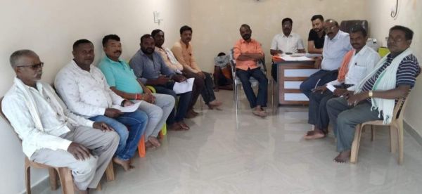 रायपुर में कार्यकर्ता सम्मेलन के लिए नगरी भाजपा मंडल की बैठक