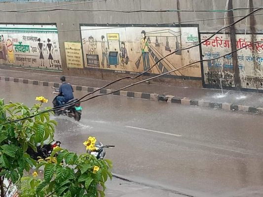 झमाझम बारिश से उमस-गर्मी से मिली राहत