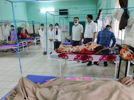 उल्टी-दस्त के प्रकोप की खबर मिलते ही मंत्री सिंहदेव ने स्वास्थ्य अमले को प्रभावित क्षेत्रों में भेजा