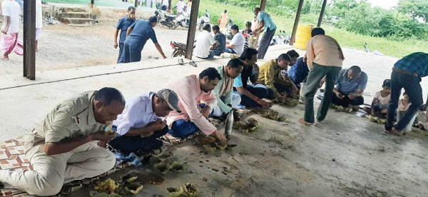 नुवाखाई बंधु मिलन समारोह में पहुंचे उच्च शिक्षा मंत्री