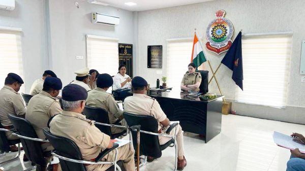 कानून व्यवस्था पर नए एसपी  ने बनाई रणनीति  