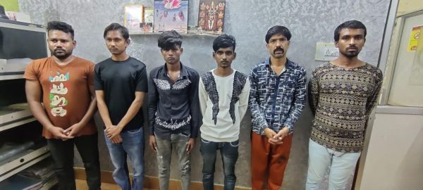 माना में हुई हत्या के 6 आरोपी गिरफ्तार, रात रेस्टोरेंट में हुए विवाद का बदला लिया था
