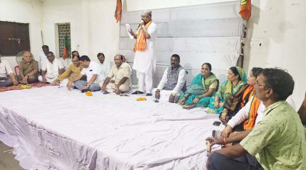 राष्ट्रीय अध्यक्ष नड्डा के कार्यक्रम को सफल बनाने रणनीति