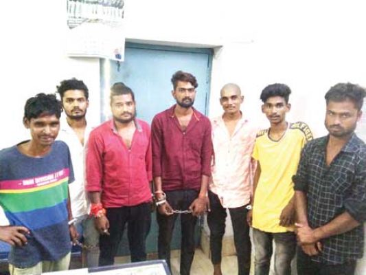 गणेश झांकी से पहले 84 गुंडे-बदमाश को जेल