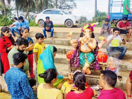 गणपति बप्पा मोरया... से गूंजा गरियाबंद
