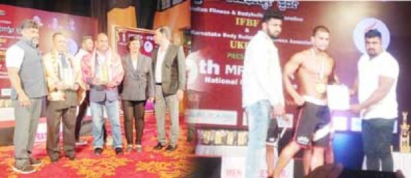  विश्वजीत ने जीता कांस्य पदक तामेश्वर का किया सम्मान