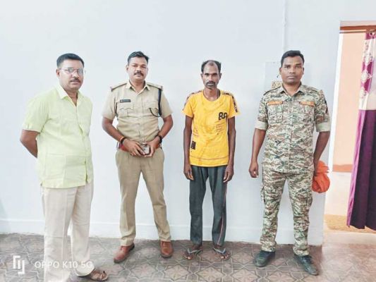 नाबालिग से छेडख़ानी का आरोपी गिरफ्तार