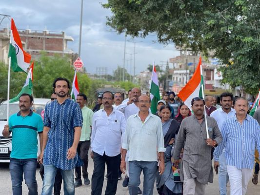 भारत जोड़ो यात्रा के दौरान जिपं सदस्य ने दी कई स्वीकृति