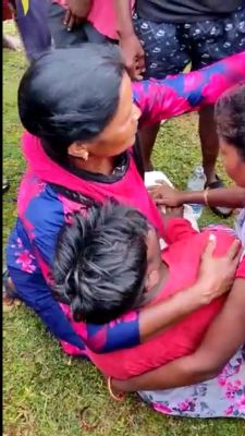 हथियार से लैस प्लाट कर्मी फैला रहे दहशत, विरोध किया तो ग्रामीणों पर जुर्म दर्ज