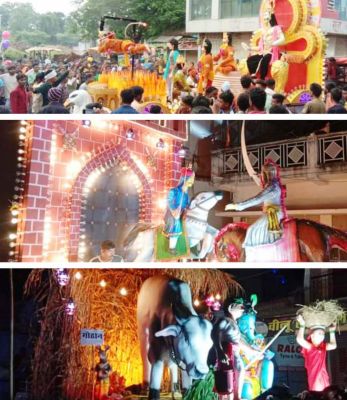 गणेश विसर्जन झांकी प्रतियोगिता का परिणाम घोषित