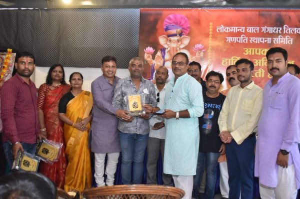 झांकी प्रदर्शनी में गजानंद सेवा समिति डीसी रोड को प्रथम पुरस्कार