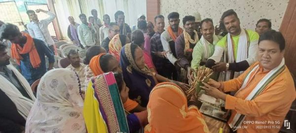 हर्रापाठ से सोनक्यारी सडक़ नवंबर से होगी शुरू- विनय भगत